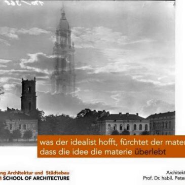 Beitrag Prof. Dr. Frank Bösch (Zentrum für Zeithistorische Forschung, Potsdam) Ästhetik und Versöhnung: Warum die Garnisonkirche aufbauen?