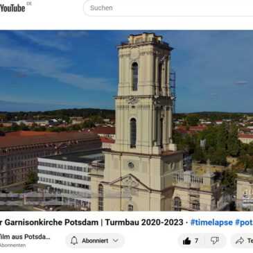 Wiederaufbau der Garnisonkirche im Zeitraffer